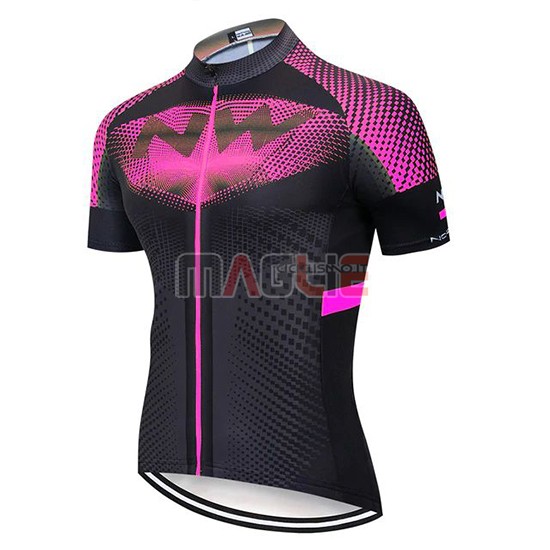 Maglia Northwave Manica Corta 2020 Fuxia Nero