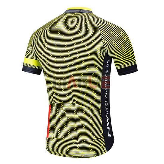 Maglia Northwave Manica Corta 2020 Giallo Nero Bianco