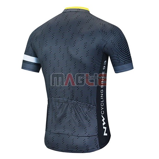 Maglia Northwave Manica Corta 2020 Grigio Nero Bianco