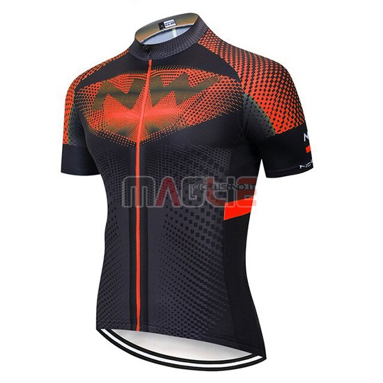 Maglia Northwave Manica Corta 2020 Nero Arancione