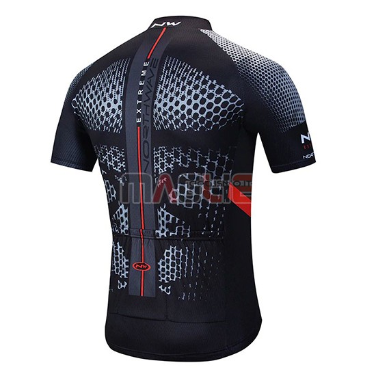Maglia Northwave Manica Corta 2020 Nero Giallo Rosso