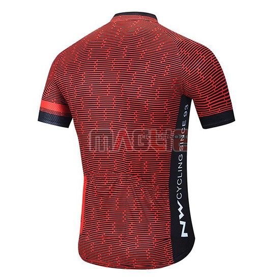 Maglia Northwave Manica Corta 2020 Rosso Nero Bianco