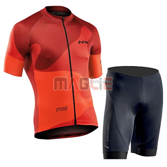 Maglia Northwave Manica Corta 2019 Arancione