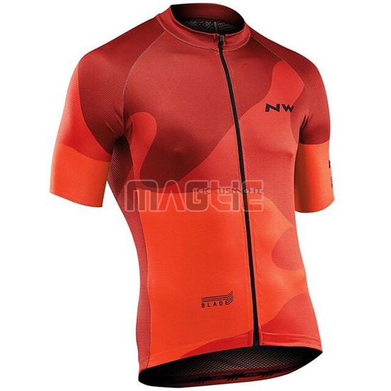 Maglia Northwave Manica Corta 2019 Arancione