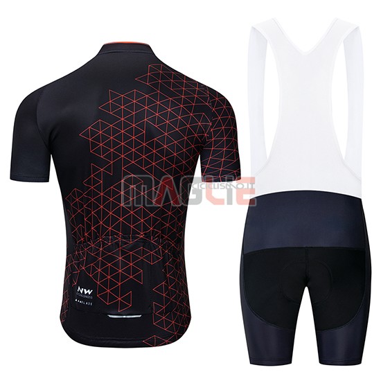 Maglia Northwave Manica Corta 2019 Nero Rosso