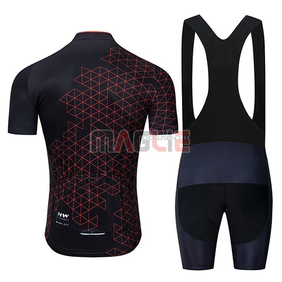 Maglia Northwave Manica Corta 2019 Nero Rosso