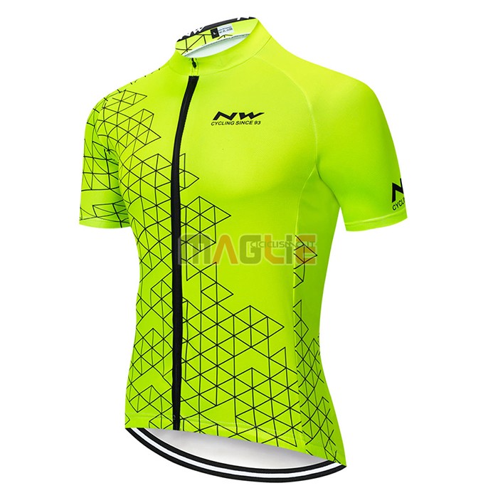 Maglia Northwave Manica Corta 2020 Giallo