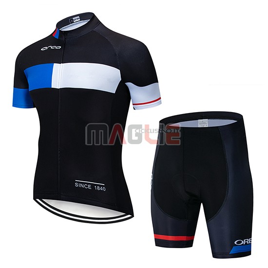 Maglia Orbea Manica Corta 2019 Nero Blu Bianco - Clicca l'immagine per chiudere