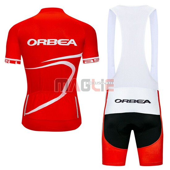 Maglia Orbea Manica Corta 2019 Rosso Nero