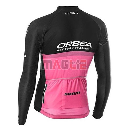 Maglia Orbea Manica Lunga 2020 Nero Rosa