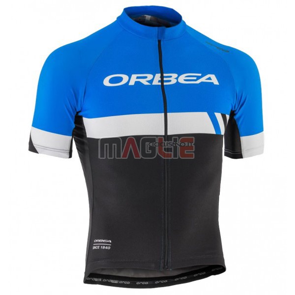 Maglia Orbea Manica Corta 2017 Nero e Blu