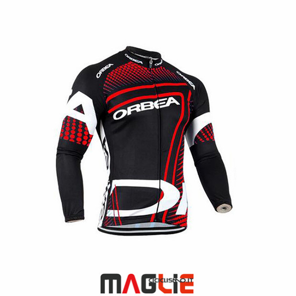 Maglia Orbea Manica Lunga 2017 Rosso e Nero - Clicca l'immagine per chiudere