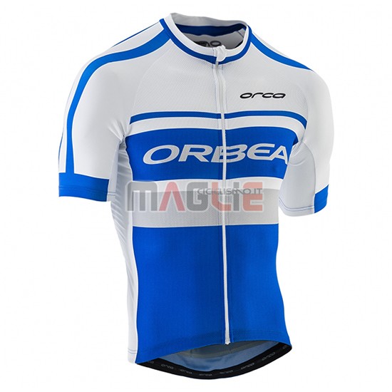 Maglia Orbea manica corta 2017 bianco e blu - Clicca l'immagine per chiudere