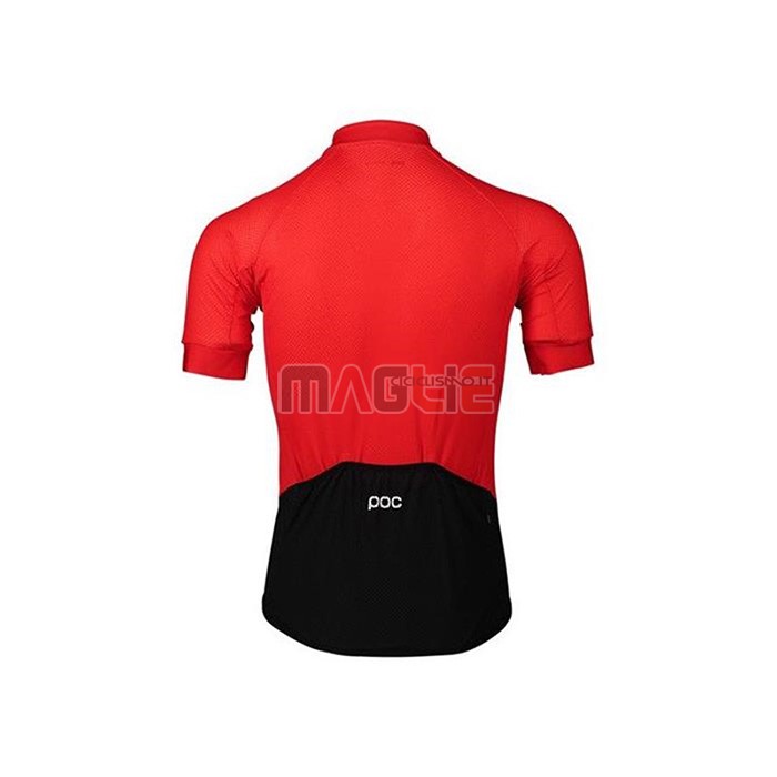 Maglia POC Manica Corta 2020 Rosso Nero