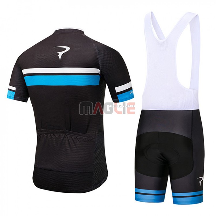 Maglia Pinarello Manica Corta 2018 Nero e Blu