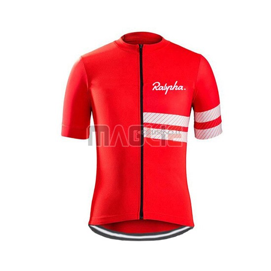 Maglia Ralph Manica Corta 2019 Rosso Bianco