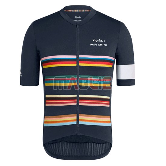 Maglia Paul Smith Rapha Manica Corta 2019 Spento Azul