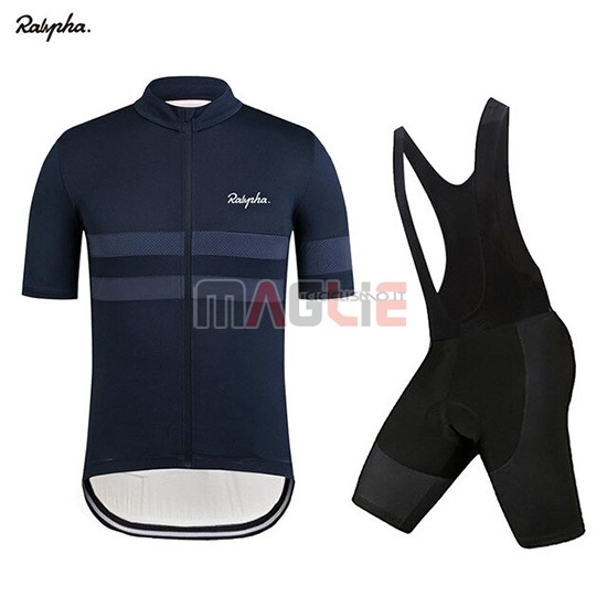 Maglia Rapha Manica Corta 2019 Spento Blu