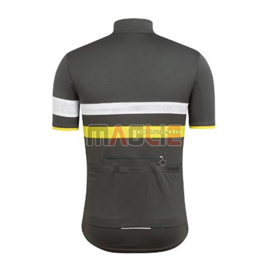 Maglia Rapha Manica Corta 2018Nero e Giallo