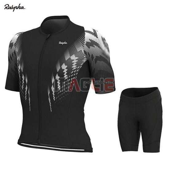 Maglia Rapha Manica Corta 2019 Nero Bianco