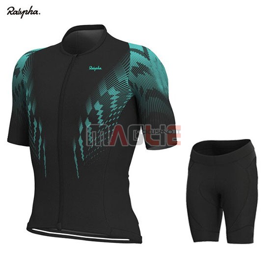 Maglia Rapha Manica Corta 2019 Nero Verde