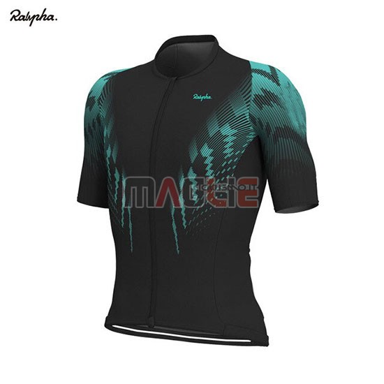 Maglia Rapha Manica Corta 2019 Nero Verde