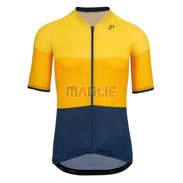 Maglia Rapha Manica Corta 2020 Giallo Blu - Clicca l'immagine per chiudere