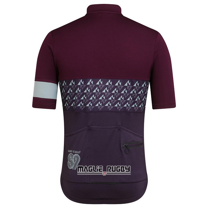 Maglia Rapha Manica Corta 2021 Spento Viola