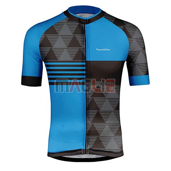 Maglia Runchita Manica Corta 2019 Blu Nero - Clicca l'immagine per chiudere