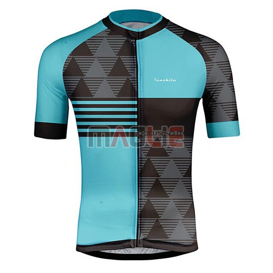 Maglia Runchita Manica Corta 2019 Celeste Grigio