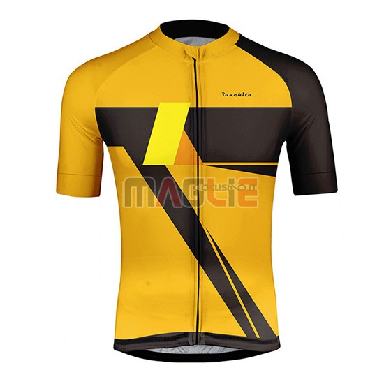 Maglia Runchita Manica Corta 2019 Giallo Nero - Clicca l'immagine per chiudere