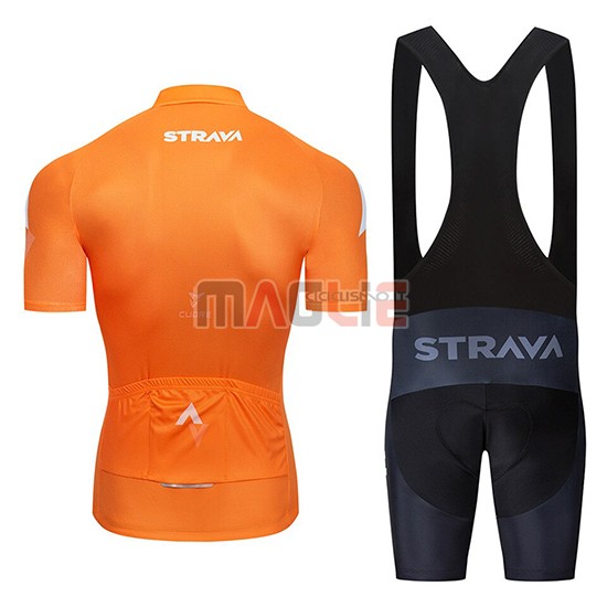 Maglia STRAVA Manica Corta 2019 Arancione - Clicca l'immagine per chiudere