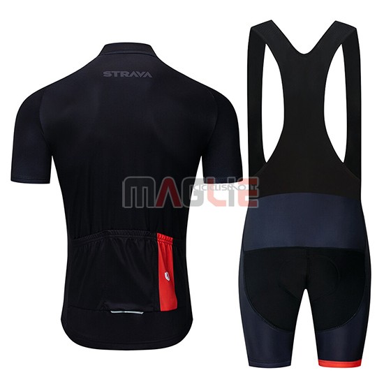 Maglia STRAVA Manica Corta 2019 Nero