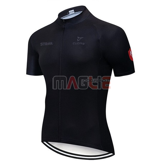 Maglia STRAVA Manica Corta 2019 Nero