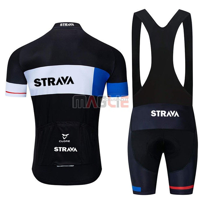 Maglia STRAVA Manica Corta 2020 Nero - Clicca l'immagine per chiudere