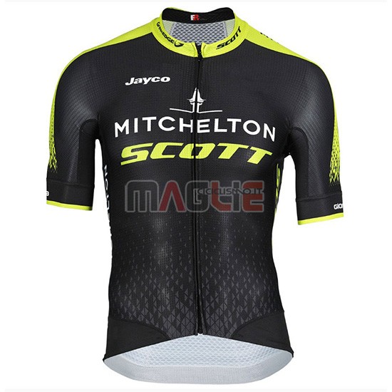 2018 Maglia Mitchelton Scott Nero