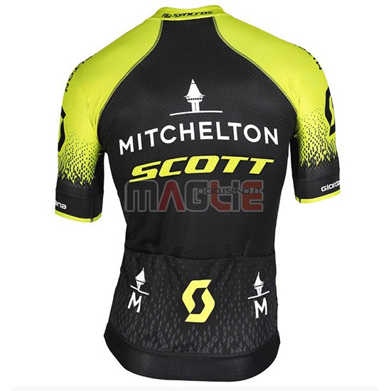 2018 Maglia Mitchelton Scott Nero