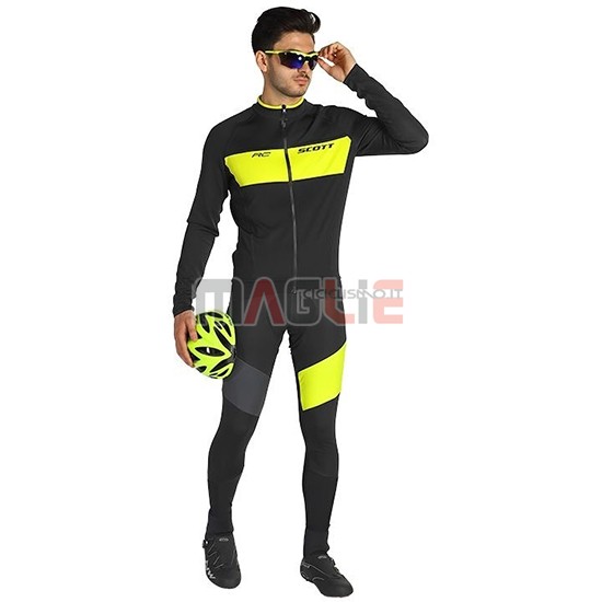 Maglia Scott RC FF Manica Lunga 2019 Giallo Nero