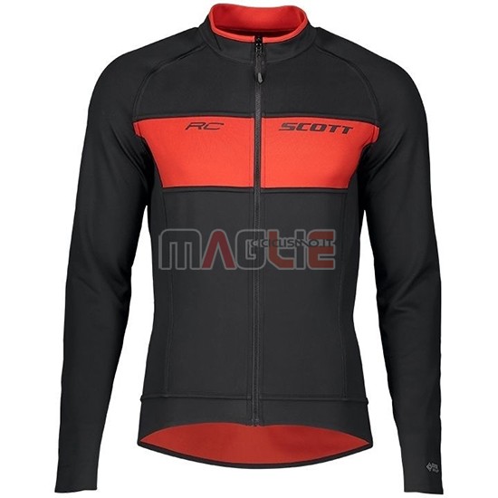 Maglia Scott RC FF Manica Lunga 2019 Nero Rosso