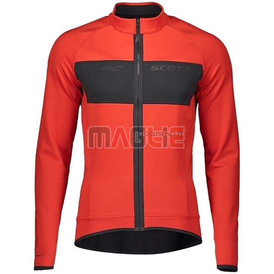 Maglia Scott RC FF Manica Lunga 2019 Rosso Nero