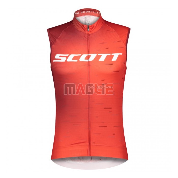 Gilet Antivento Scott 2021 Rosso