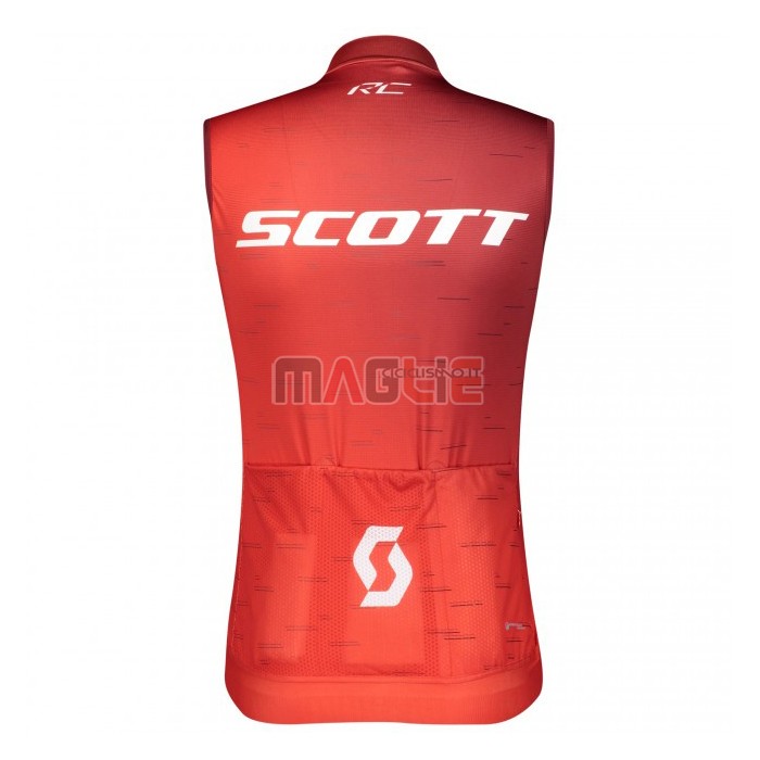 Gilet Antivento Scott 2021 Rosso