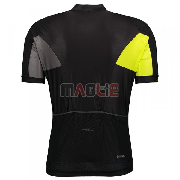 Maglia Castelli Manica Corta 2018 Nero Grigio Giallo - Clicca l'immagine per chiudere