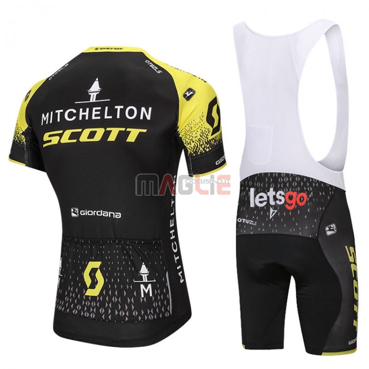 Maglia Scott Manica Corta 2018 Nero