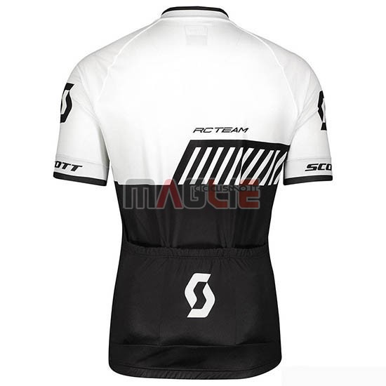 Maglia Scott Manica Corta 2019 Nero Bianco