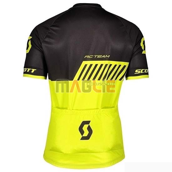 Maglia Scott Manica Corta 2019 Nero Giallo