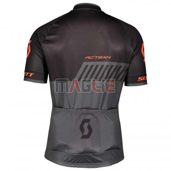 Maglia Scott Manica Corta 2019 Nero Grigio