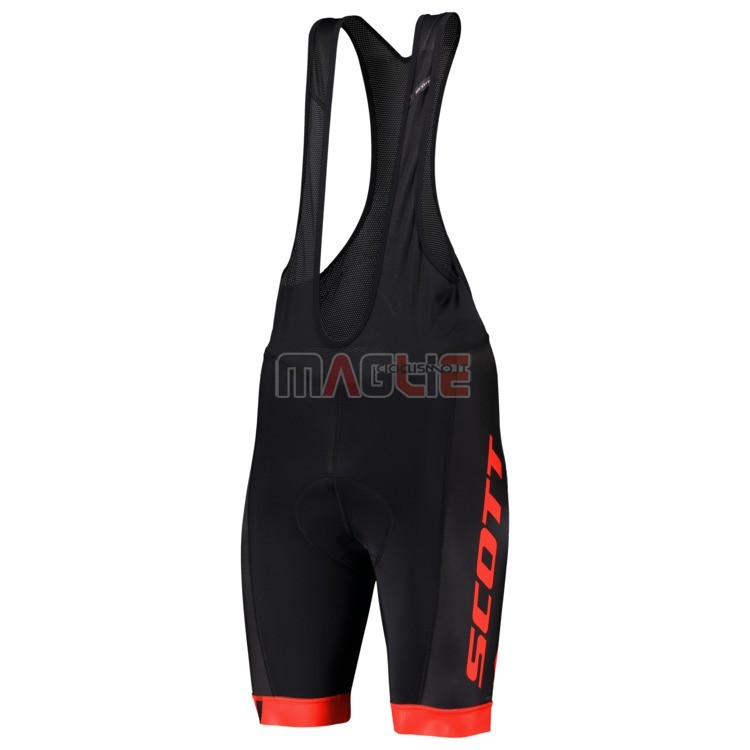 Maglia Scott Manica Corta 2019 Nero Rosso