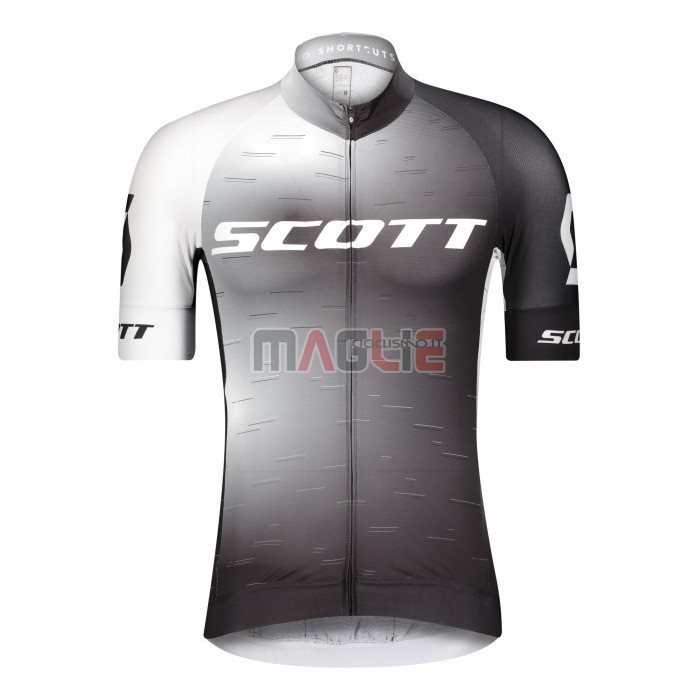 Maglia Scott Manica Corta 2021 Bianco