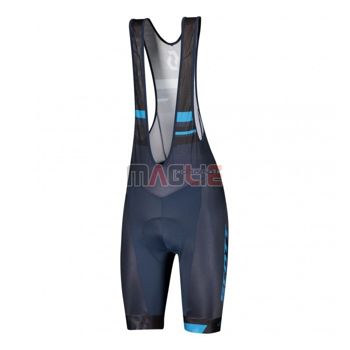 Maglia Scott Manica Corta 2021 Blu Nero